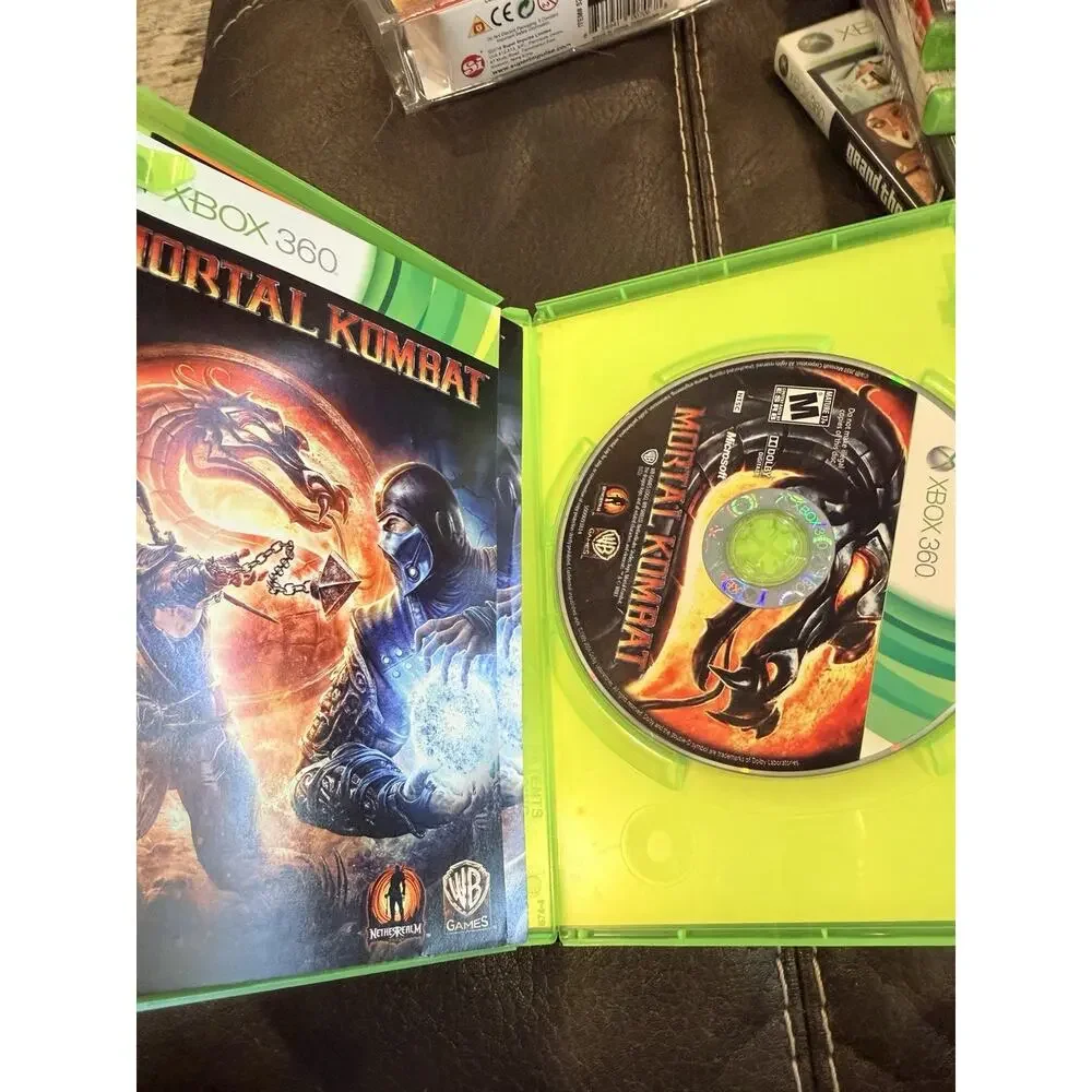 Mortal Kombat Komplete Edition Xbox 360 Game CIB Manual & Content Downloads 2011